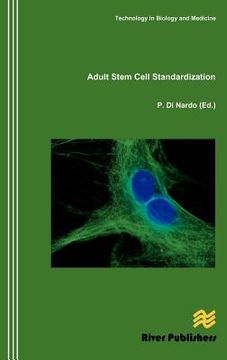 portada adult stem cell standardization (in English)