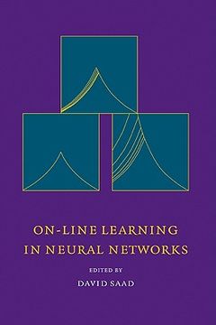 portada On-Line Learning in Neural Networks Hardback (Publications of the Newton Institute) (en Inglés)