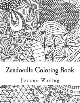 portada Zendoodle Coloring Book: 12 Zendoodles to Color