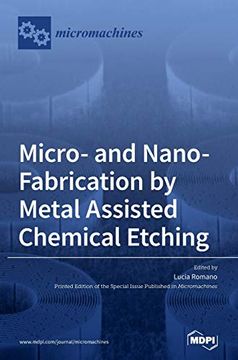 portada Micro- and Nano-Fabrication by Metal Assisted Chemical Etching (en Inglés)