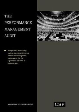 portada the performance management audit (en Inglés)