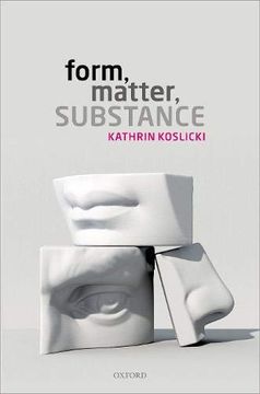 portada Form, Matter, Substance (en Inglés)