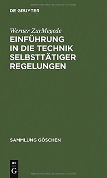 portada Einfuhrung in Die Technik Selbsttatiger Regelungen (Sammlung G Schen) (German Edition)