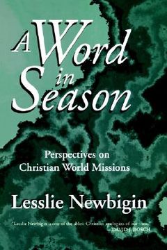 portada a word in season: perspectives on christian world missions (en Inglés)