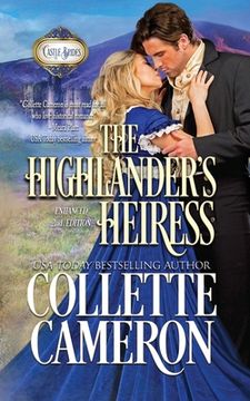 portada The Highlander's Heiress: A Passionate Enemies to Lovers Second Chance Scottish Highlander Mystery Romance (en Inglés)