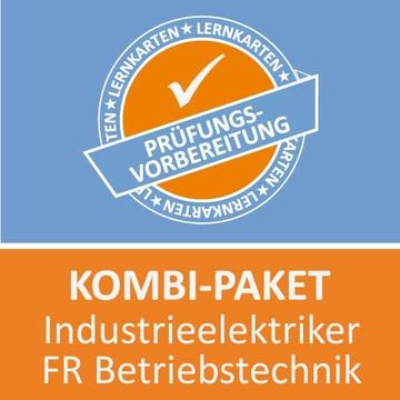 portada Azubishop24. De Kombi-Paket Industrieelektriker fr Betriebstechnik Lernkarten (en Alemán)