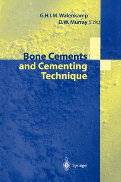 portada bone cements and cementing technique