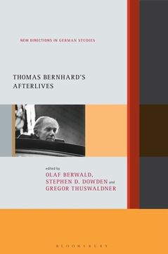 portada Thomas Bernhard's Afterlives (in English)