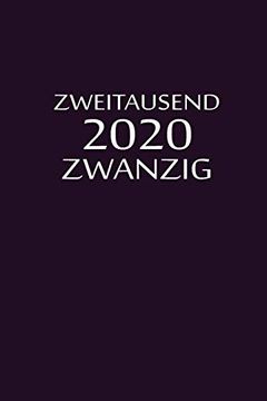 portada Zweitausend Zwanzig 2020: Taschenkalender 2020 a5 Flieder (en Alemán)