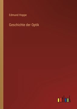 portada Geschichte der Optik (en Alemán)