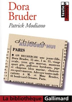 portada Dora Bruder [ Prix Nobel 2014 ] (french Edition)