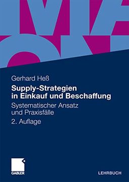 portada Supply-Strategien in Einkauf und Beschaffung: Systematischer Ansatz und Praxisfälle (in German)