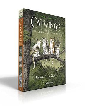 portada The Catwings Complete Paperback Collection (Boxed Set): Catwings Catwings Return; Wonderful Alexander and the Catwings; Jane on her own (en Inglés)