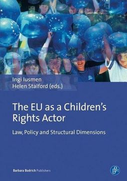 portada The eu as a Children's Rights Actor (en Inglés)
