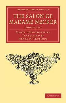 portada the salon of madame necker 2 volume set (en Inglés)