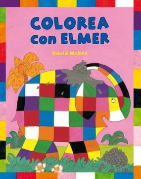 portada Colorea con Elmer