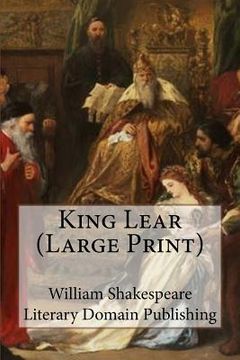portada King Lear (Large Print) (in English)