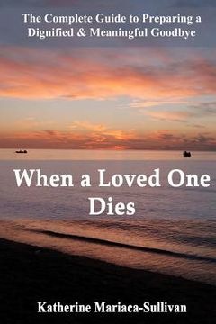 portada when a loved one dies (en Inglés)