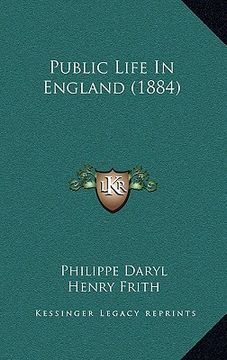 portada public life in england (1884)