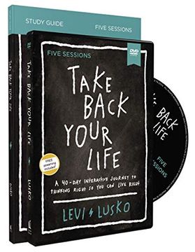 portada Take Back Your Life Study Guide With Dvd: A 40-Day Interactive Journey to Thinking Right so you can Live Right (en Inglés)
