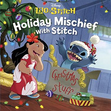 portada Holiday Mischief With Stitch (Lilo & Stitch) (in English)
