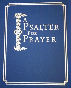 portada a psalter for prayer