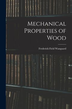 portada Mechanical Properties of Wood (en Inglés)