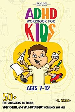 portada Adhd Workbook for Kids 7-12