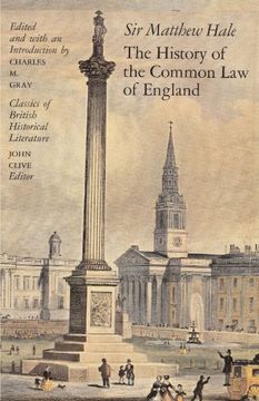 portada The History of the Common law in England 