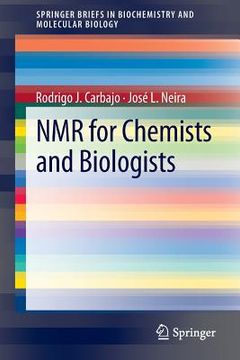 portada NMR for Chemists and Biologists (en Inglés)