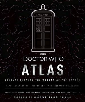 portada Doctor who Atlas: Journey Through the Worlds of the Doctor (en Inglés)