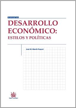 portada Desarrollo económico: estilos y políticas (Manuales de Economía y Sociología)