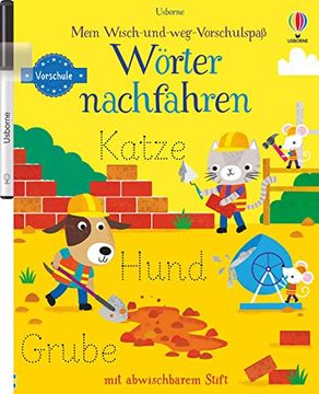portada Mein Wisch-Und-Weg-Vorschulspaß: Wörter Nachfahren (en Alemán)