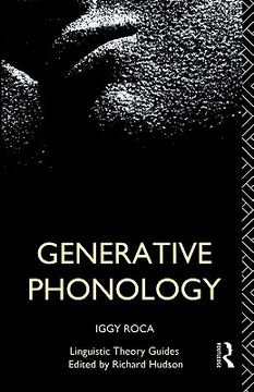 portada generative phonology (en Inglés)