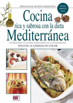 portada Cocina Rica y Sabrosa con la Dieta Mediterran