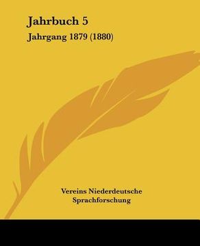 portada jahrbuch 5: jahrgang 1879 (1880) (en Inglés)