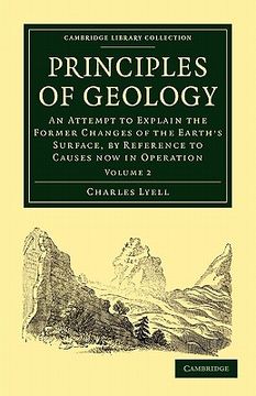 portada Principles of Geology 3 Volume Paperback Set: Principles of Geology: Volume 2 Paperback (Cambridge Library Collection - Earth Science) (en Inglés)
