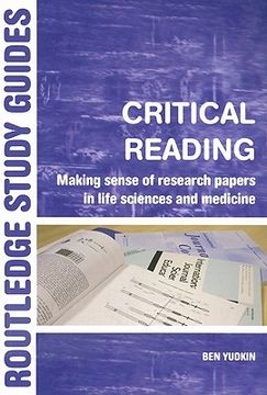 portada critical reading: making sense of research papers in life sciences and medicine (en Inglés)