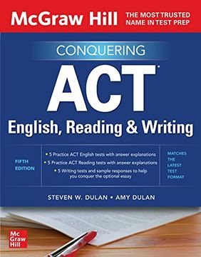 portada Mcgraw Hill Conquering act English, Reading, and Writing, Fifth Edition 