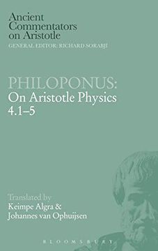portada Philoponus: On Aristotle Physics 4. 1-5 (Ancient Commentators on Aristotle) (en Inglés)
