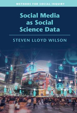portada Social Media as Social Science Data (Strategies for Social Inquiry) (en Inglés)
