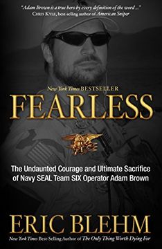 portada Fearless: The Undaunted Courage and Ultimate Sacrifice of Navy Seal Team six Operator Adam Brown (en Inglés)