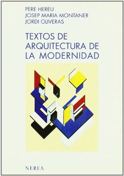 portada Textos de Arquitectura de la Modernidad (in Spanish)