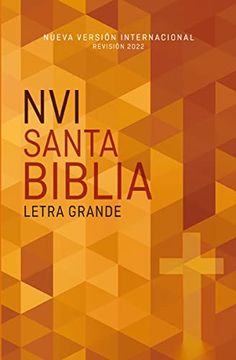 portada Nvi, Santa Biblia Edición Económica, Letra Grande, Texto Revisado 2022, Tapa Rústica