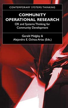 portada Community Operational Research: Or and Systems Thinking for Community Development (Contemporary Systems Thinking) (in English)