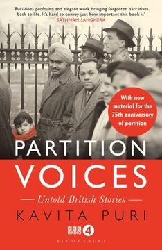 portada Partition Voices: Untold British Stories - Updated for the 75th Anniversary of Partition (en Inglés)