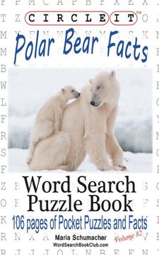 portada Circle it, Polar Bear Facts, Word Search, Puzzle Book (en Inglés)
