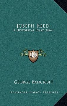 portada joseph reed: a historical essay (1867) (en Inglés)