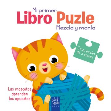 portada Las mascotas aprenden los opuestos - YOYO - Libro Físico (in Spanish)