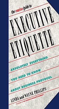 portada The Concise Guide to Executive Etiquette (en Inglés)
